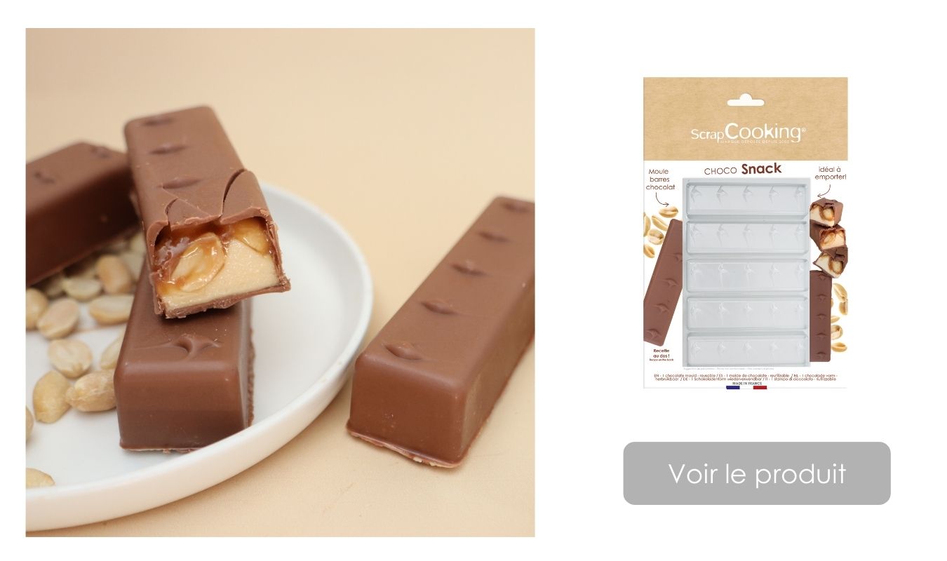 Recette façon snickers maison - ScrapCooking